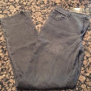 Diane Gilman dark grey denim jeans